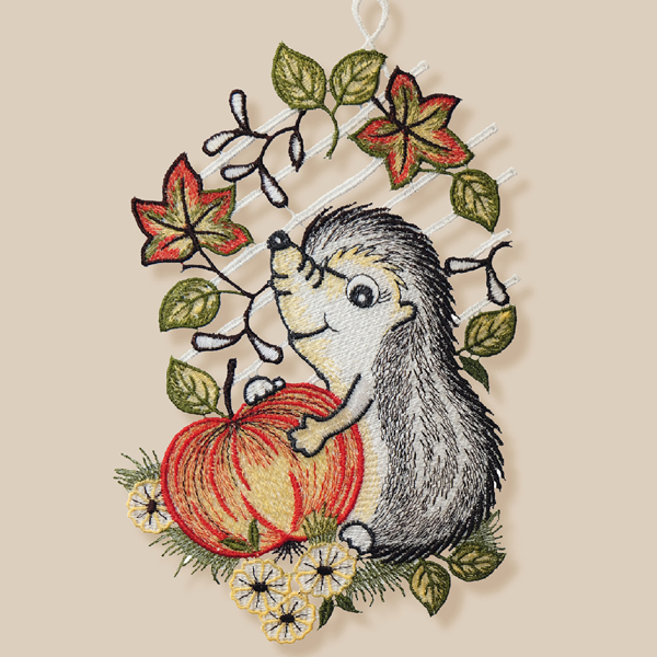 Fensterbild "Igel"