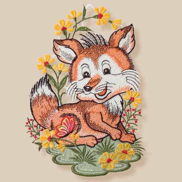 Fensterbild "Fuchs" 